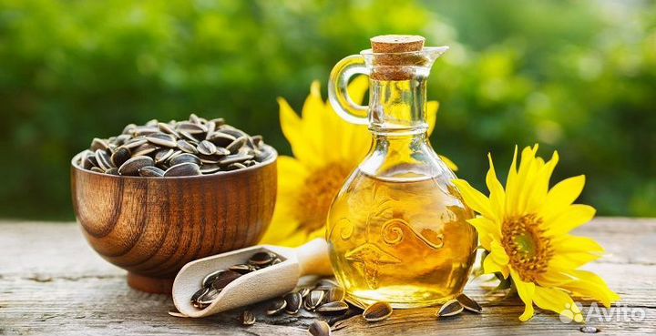 Масло подсолнечное раф дез высший сорт