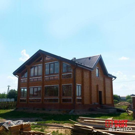 Пластиковые окна. остекление коттеджей