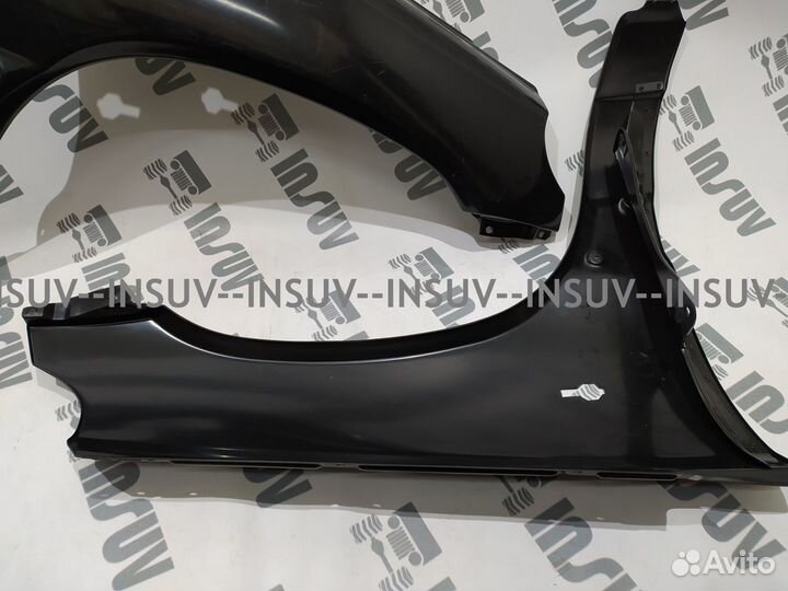 Крылья передние Шевроле Нива ABS-пластик до 2009г