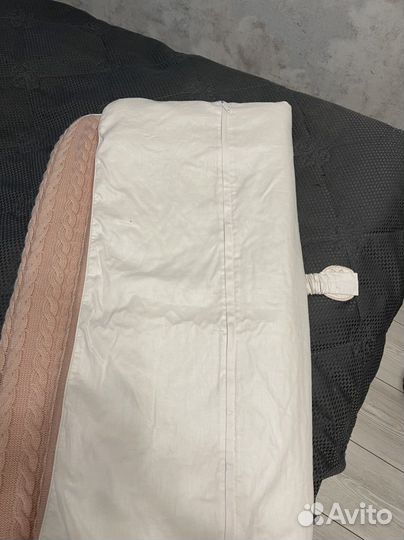 Одеяло-конверт вязаный