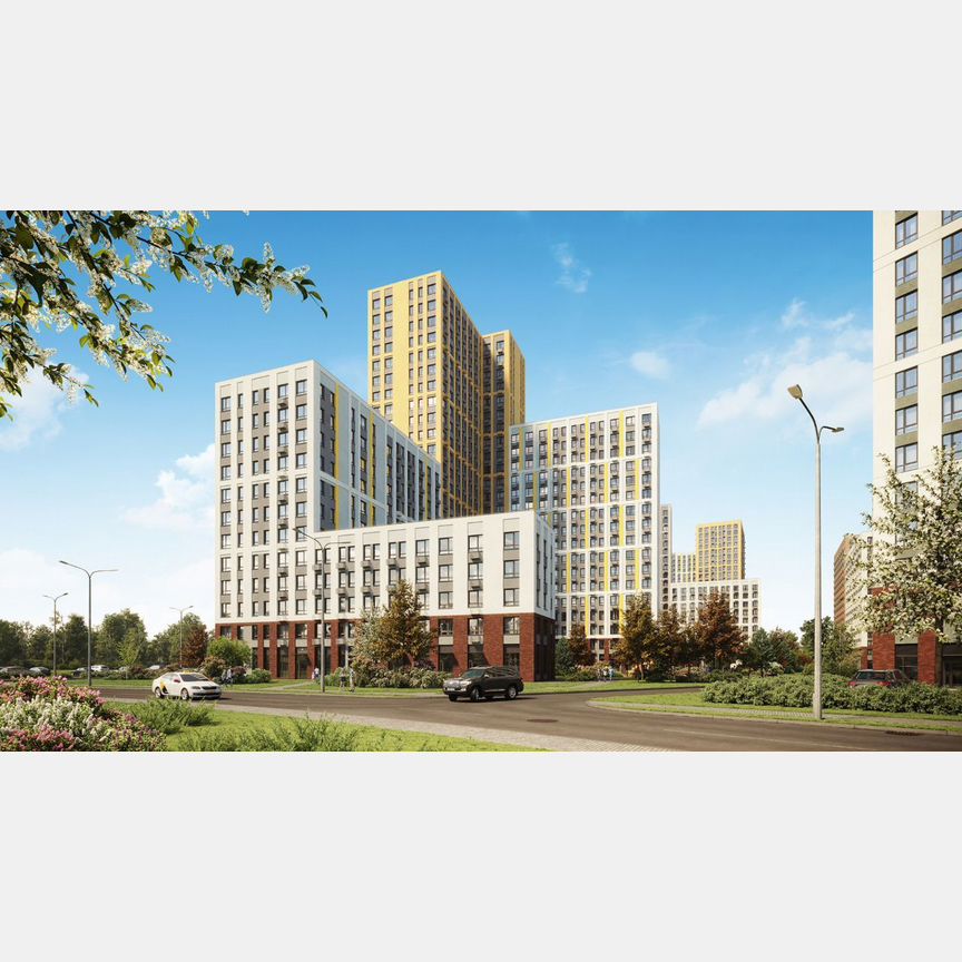 1-к. квартира, 34 м², 2/24 эт.