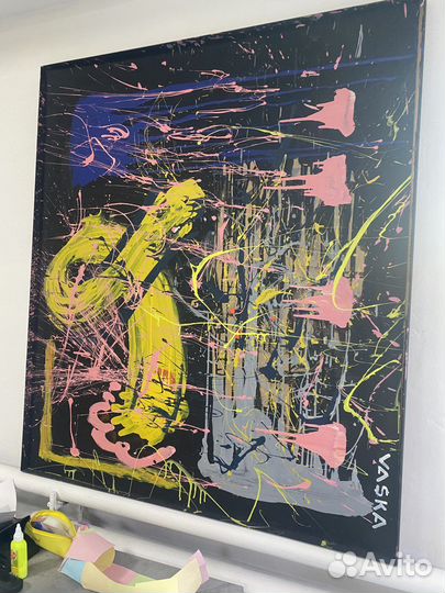 Картина известного художника Vaska с видео