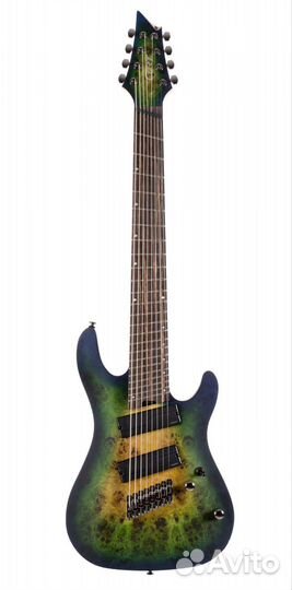 Kx508ms-II Электрогитара 8-ми струнная Cort. Видео