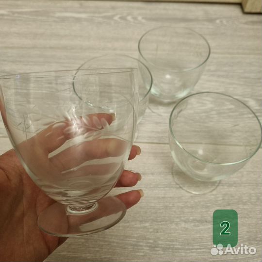 Бокалы рюмки сервиз