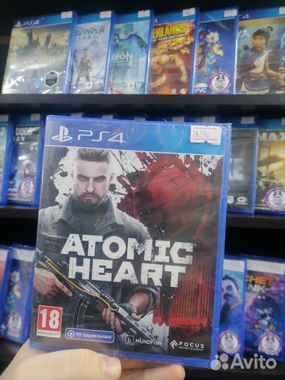 Atomic Heart ps4 новый в плёнке