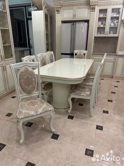 Стол со стульями в наличии\оплата при получении