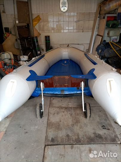 Лодка пвх нднд 380 с мотором Mercury 15