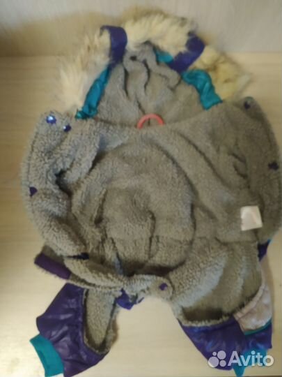 Комбинезон зимний для маленькой собачки