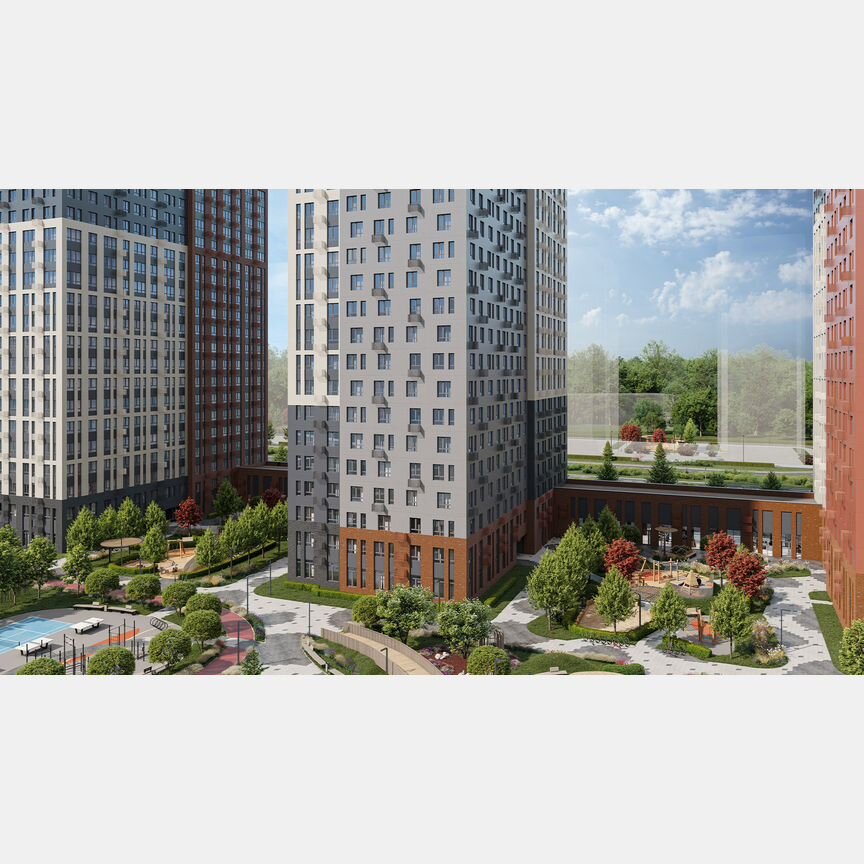 1-к. квартира, 40,3 м², 4/20 эт.