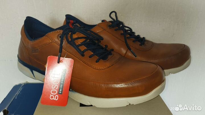 Полуботинки Gosoft новые натур.кожа р.43