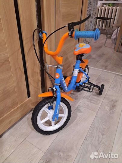 Велосипед kreiss с доп.колесами