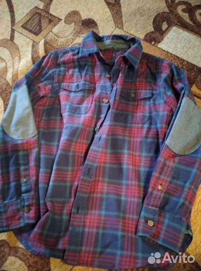 Рубашка в клетку на мальчика