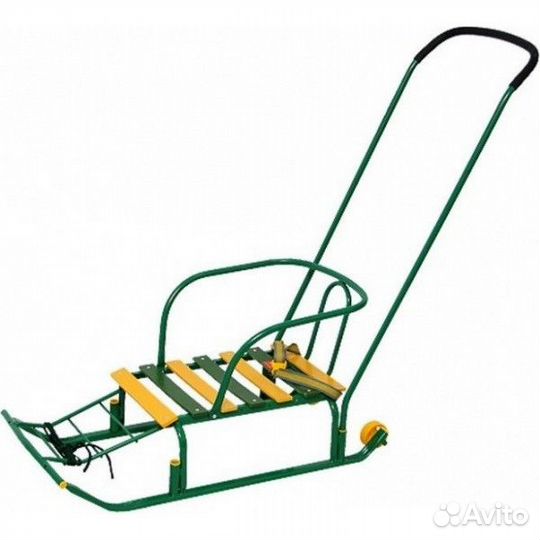 Детские санки с колесами