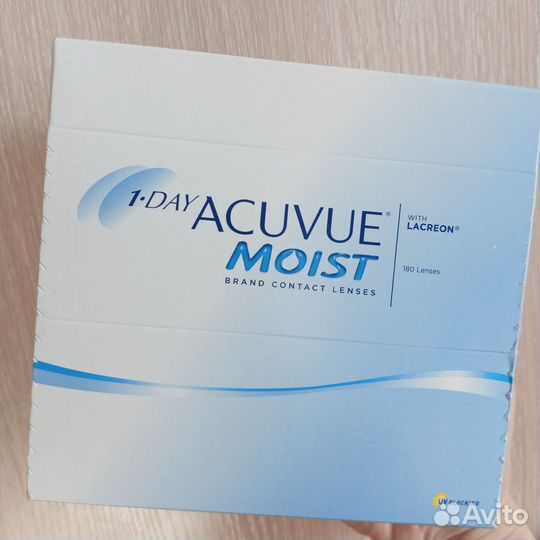 Линзы контактные acuvue новые
