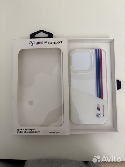 Чехол на iPhone 16 pro bmw