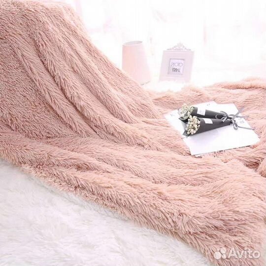 Плед лохматый