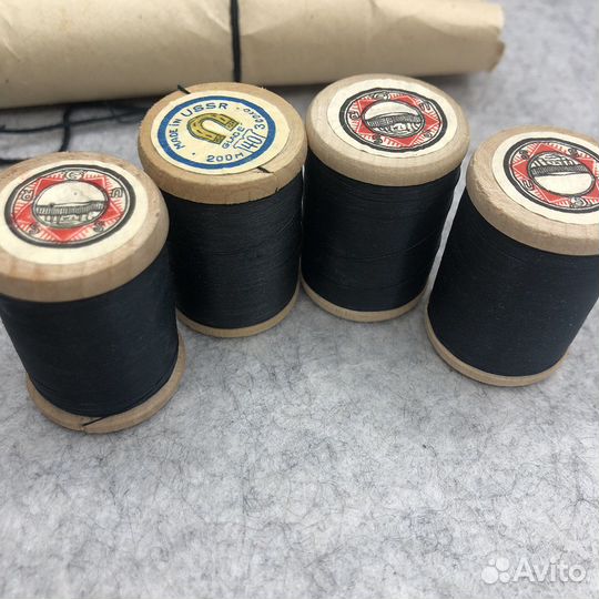 Винтажные швейые нитки СССР
