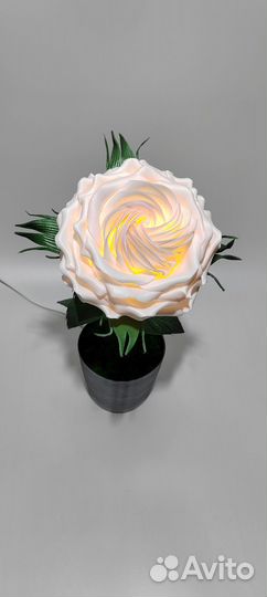 Светильник винтовая роза