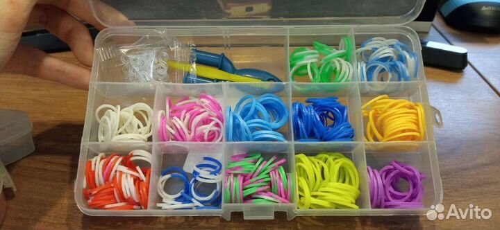 Набор резинок для плетения новый