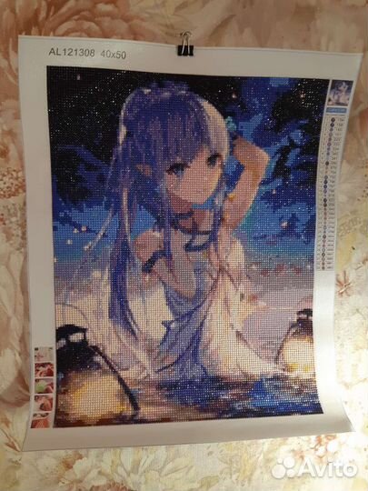 Картина алмазная готовая Аниме