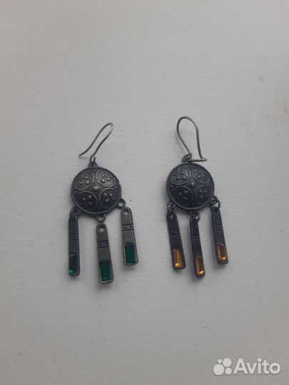 Серги старинные