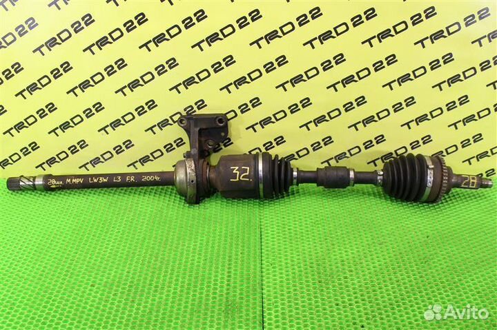 Привод передний правый Mazda Mpv LW3W L3 2004