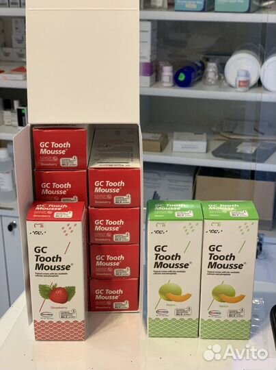 Гель Tooth Mousse клубника