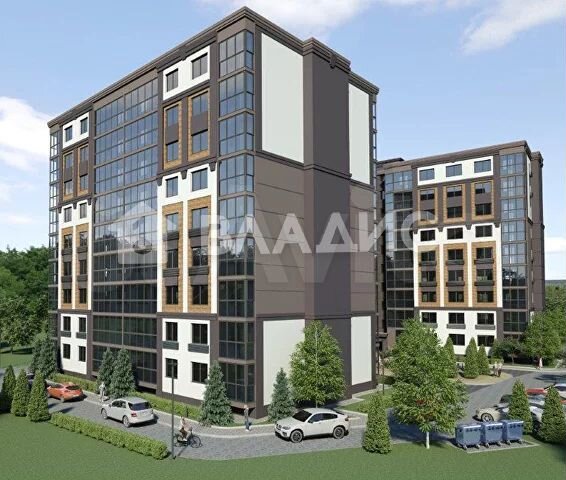 2-к. квартира, 67,5 м², 6/9 эт.