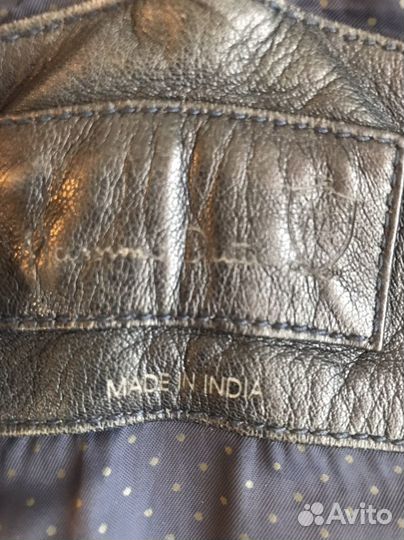 Кожаная куртка мужская pilot