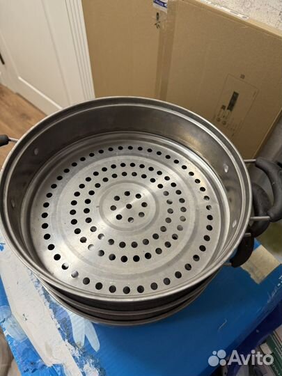 Пароварка/ мантышница / мантоварка для индукции