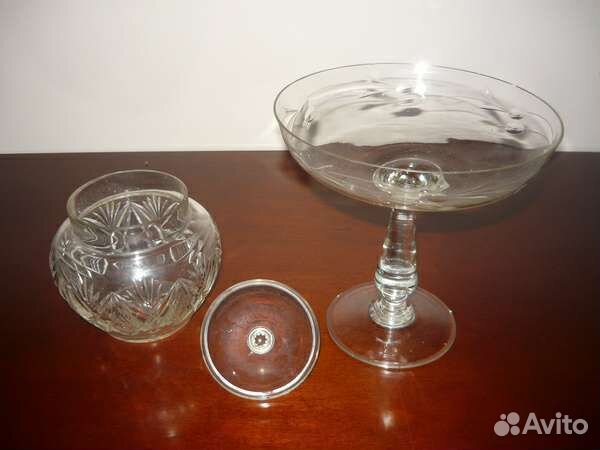 Стеклянная посуда 50-70-е гг. СССР