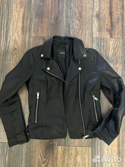 Куртка кожаная