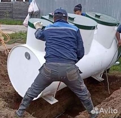 Установка септика за 1 день