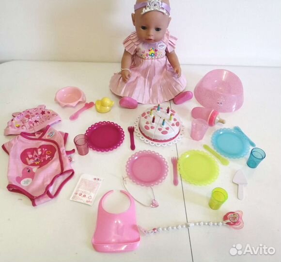 Кукла пупс baby Born оригинал с аксессуарами