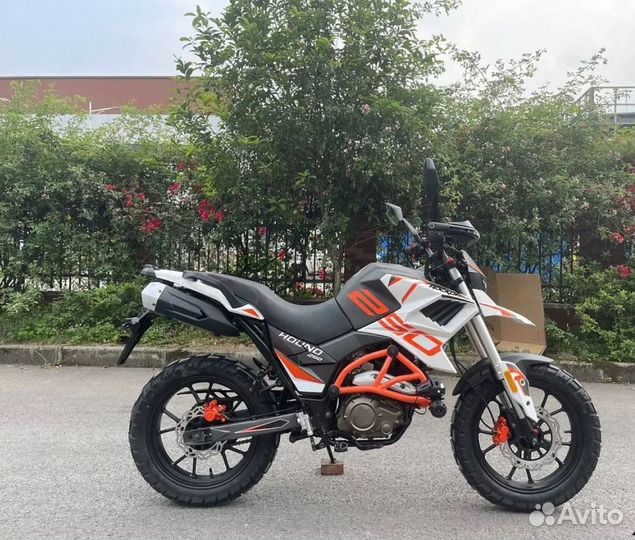 Мотоцикл турэндуро rockot hound 250 (171YMM, белый