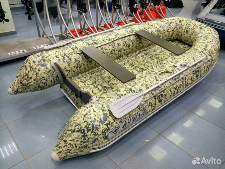 Надувная моторная лодка Флагман 320 Pixel