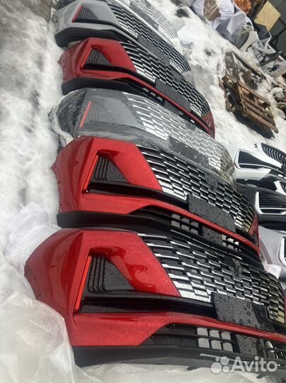 Бампер changan cs55 plus передний задний