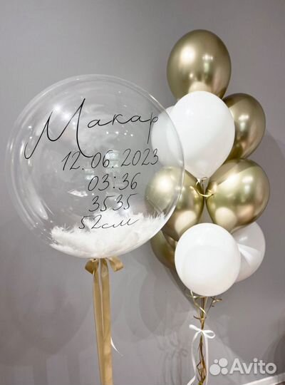 Шары на выписку #495