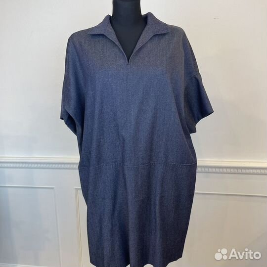 Платье Max mara 46 M оригинал деним