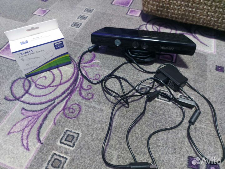 Microsoft kinect с переходником