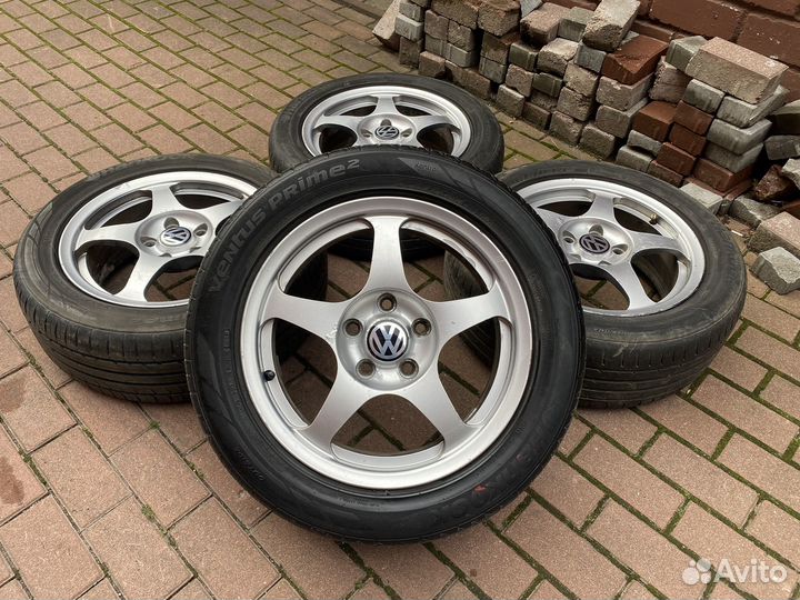 Диски R16 VW Skoda 5x112 с резиной