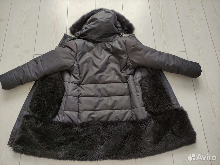 Пальто куртка зимнее для девочки