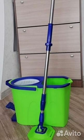 Швабра Greenway Turbo с ведром