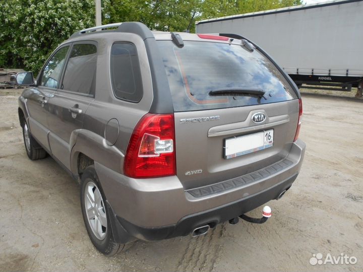 Фаркоп для Kia Sportage 2 Киа Спортеж. 2004-2010г