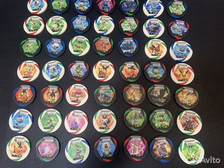 Pokemon жетоны биты Японские
