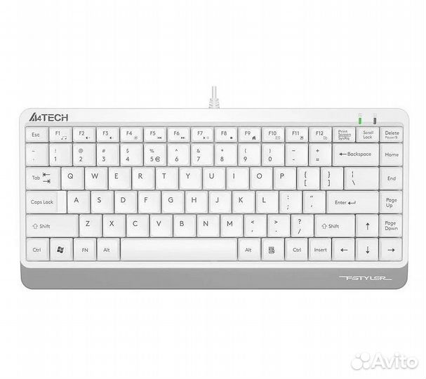 Клавиатура A4Tech Fstyler FK11, белый