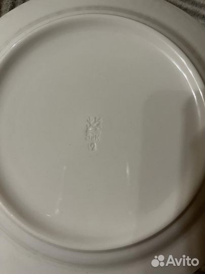 Тарелки СССР зик Конаково