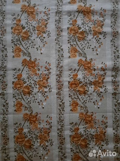 Ткань винтажная лен СССР