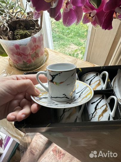 Сервиз чайный фарфор