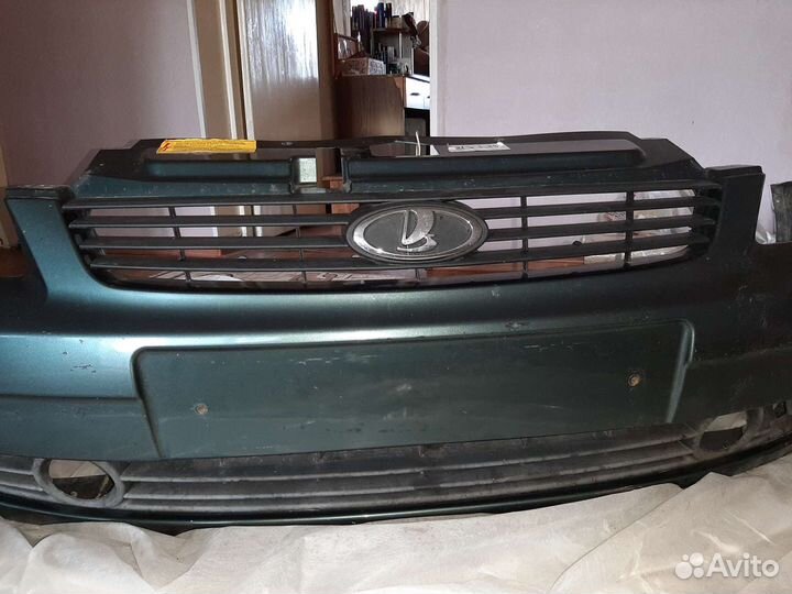 Бампер передний priora 1 цвет: сочи 360